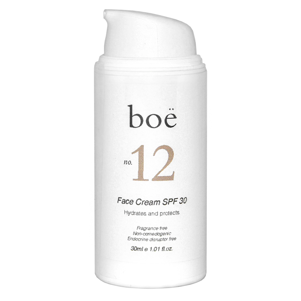 NO. 12 Face Cream with SPF 30 Boë Beauté